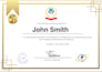 design a professional certificate for you